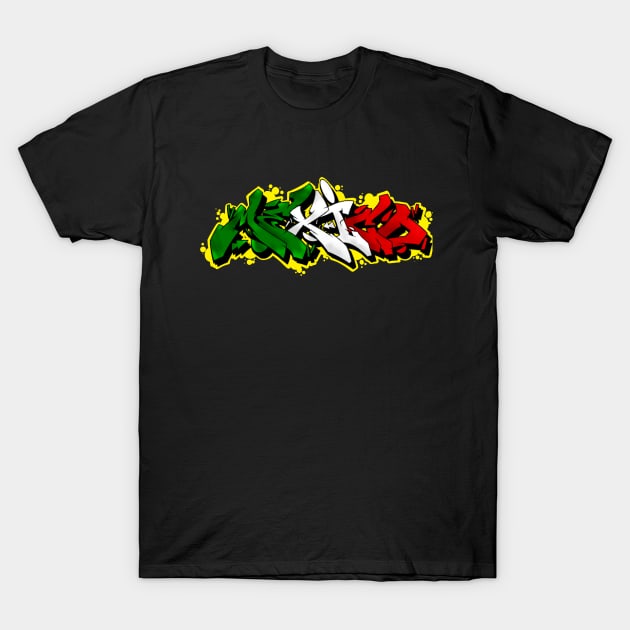 Mexico Graffitee T-Shirt by graffitiasik